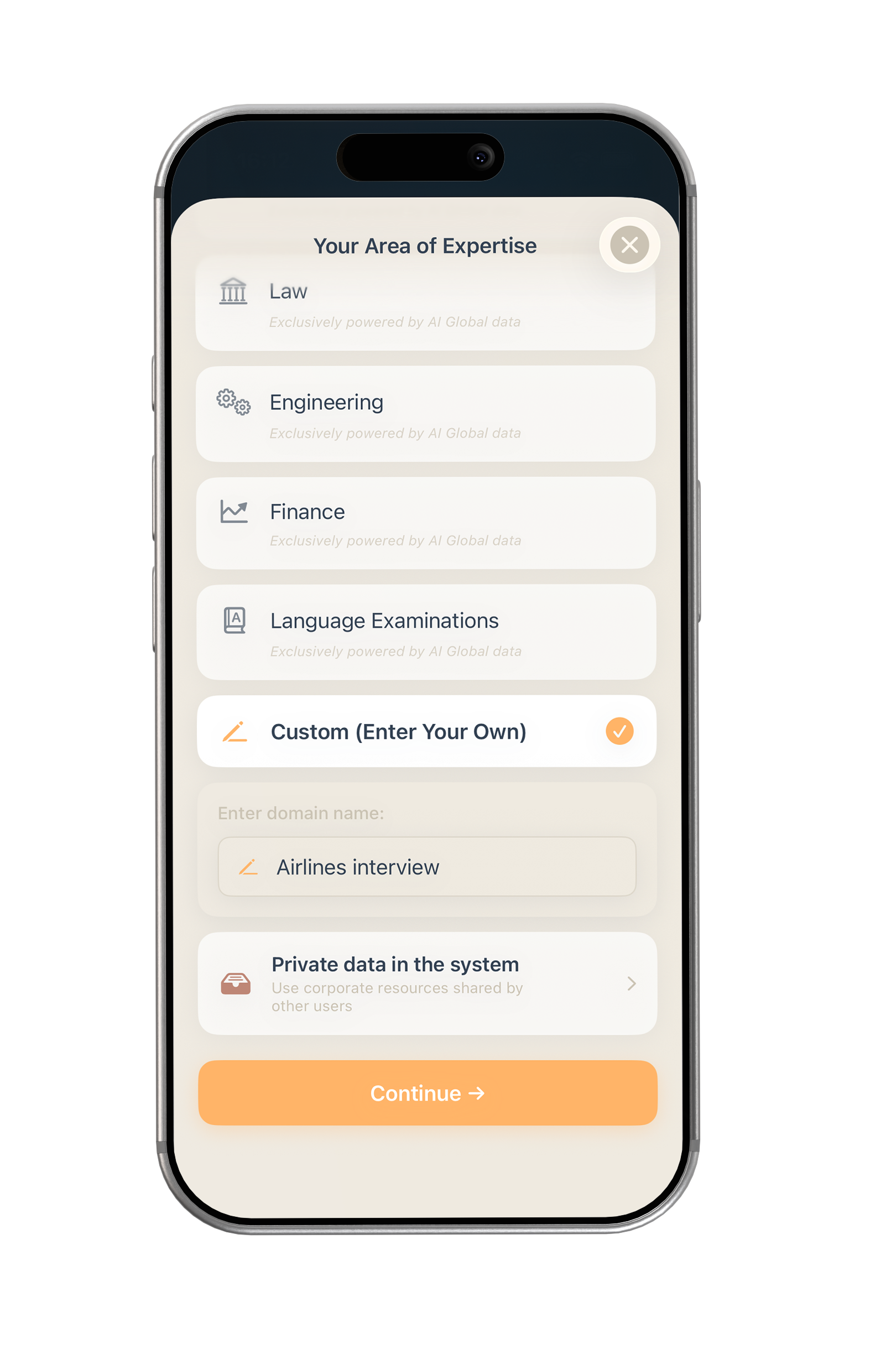 Examora — Specialty Selection